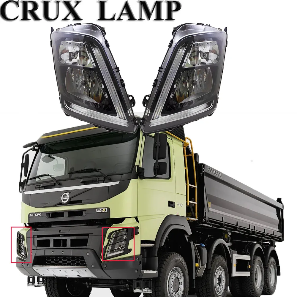1Pair 24V Head Lamp Fit For VOLVO FMX500 Truck Front Light 22239056 22239057
1Pair 24V Head Lamp Fit For VOLVO FMX500 Truck Front Light 22239056 22239057