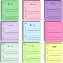 50 Sheets Sunny Day Weekly Plan To Do List Sticky Note Memo Pads Stationery Notepad Shopping Check List Message Notes