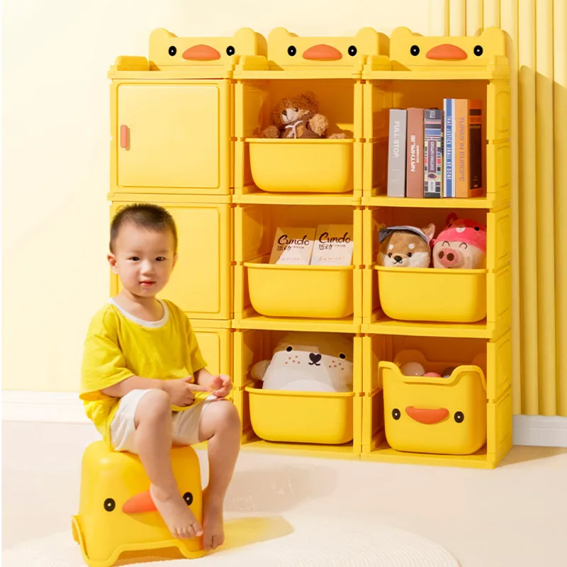 

Шкаф для хранения детских игрушек, Пластиковая полка с выдвижными ящиками для хранения одежды, рисунков