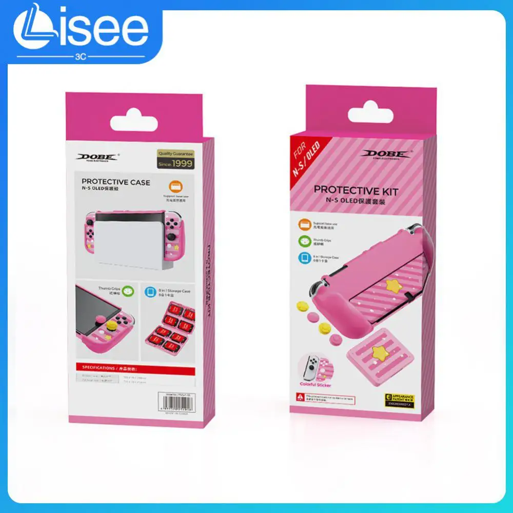 Pink Anti-scratch Protective Case Set For Nintendo Console Protective Cover Against Water Game Console Cover Cover ABS Anti-dust
Pink Anti-scratch Protective Case Set For Nintendo Console Protective Cover Against Water Game Console Cover Cover ABS Anti-dust