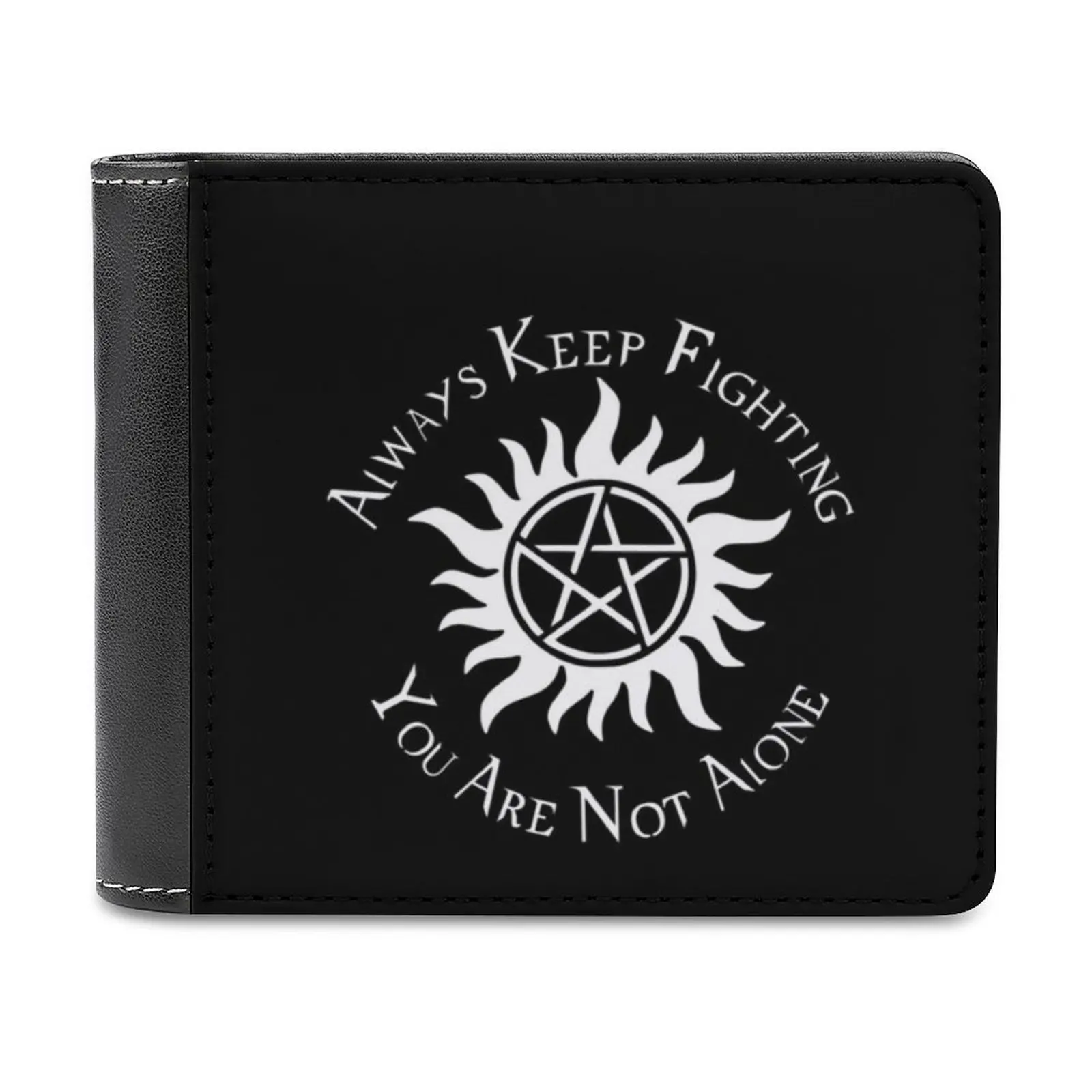 Supernatural Not Alone V2.0 Leather Wallet Credit Card Holder Luxury Wallet Supernatural Spn Yana You Are Not Alone Akf Always
Supernatural Not Alone V2.0 Leather Wallet Credit Card Holder Luxury Wallet Supernatural Spn Yana You Are Not Alone Akf Always