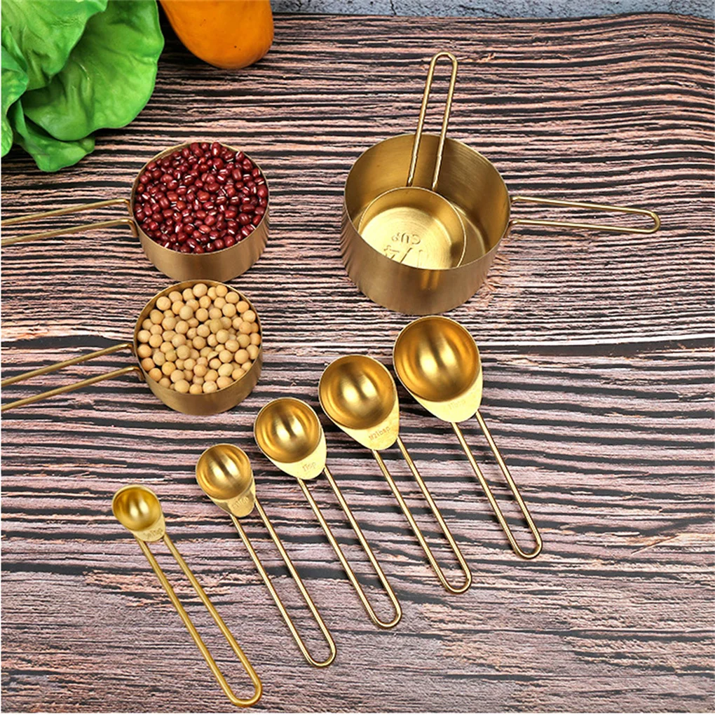 Kitchen 9Pcs Cooking Measure Scoops Baking Measuring Cup Spoon Set Stackable Kit Chef Utensils
Kitchen 9Pcs Cooking Measure Scoops Baking Measuring Cup Spoon Set Stackable Kit Chef Utensils