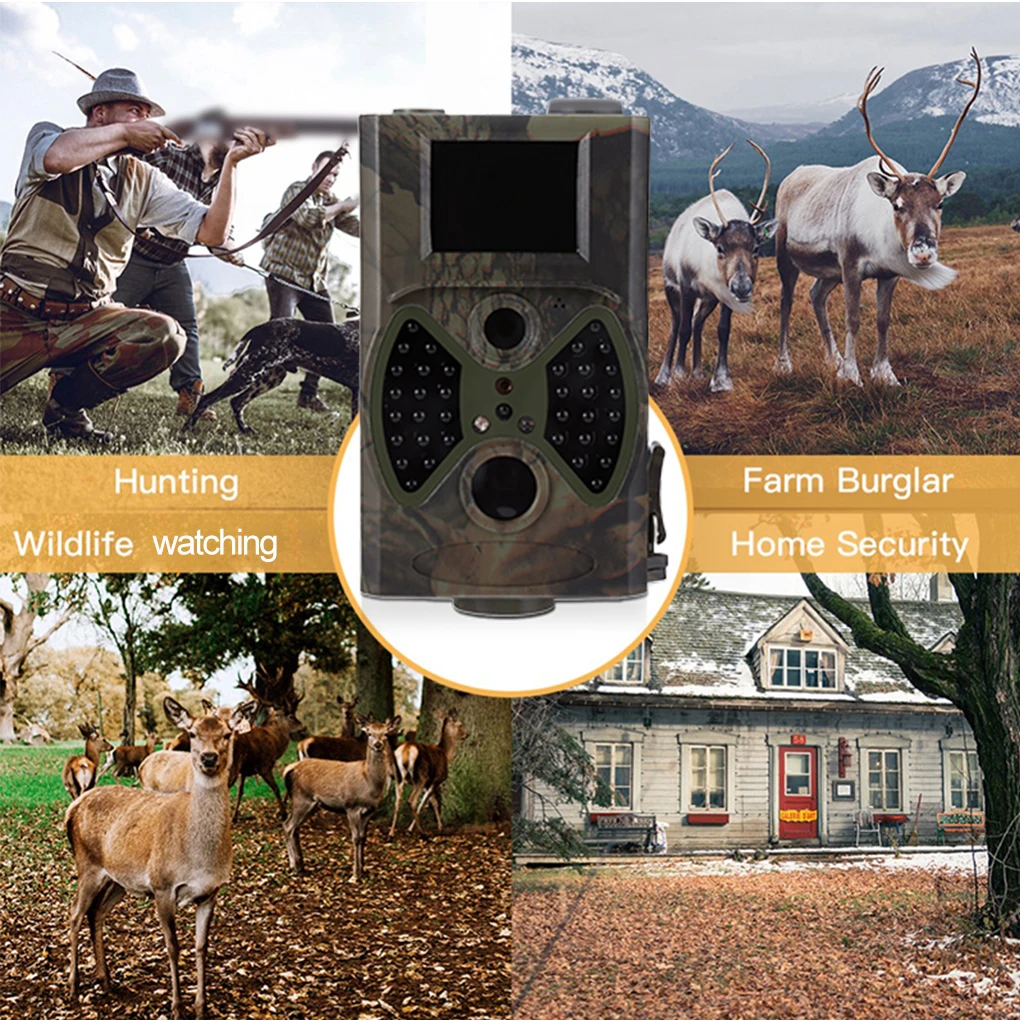 Hunting Camera Wild Animal Trail Infrared Motion Sensor Waterproof Cam with PIR Night View Home Security Outdoor Kit
Hunting Camera Wild Animal Trail Infrared Motion Sensor Waterproof Cam with PIR Night View Home Security Outdoor Kit