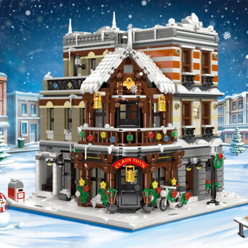 2022 Christmas Gift Jiexing Claus Toy Store Children's Puzzle Assembly Plastic Block 89143 For Birthday And New Year
2022 Christmas Gift Jiexing Claus Toy Store Children's Puzzle Assembly Plastic Block 89143 For Birthday And New Year
