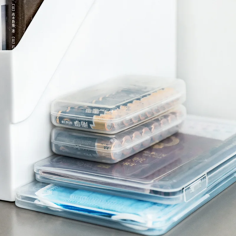 1PC Organize Storage Box for 18650 Batteries Face Mask and Documents Power Bank Battery Holder Powerbank Case Free Shipping
1PC Organize Storage Box for 18650 Batteries Face Mask and Documents Power Bank Battery Holder Powerbank Case Free Shipping