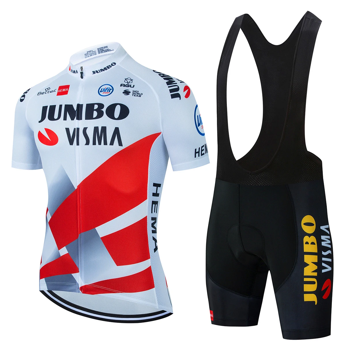 Men's Cycling Suit Bib JUMBO Clothing Bike Jersey Set Sport Women Outfit Woman Summer Maillot Man Pro Team Mtb Male Tricuta
Men's Cycling Suit Bib JUMBO Clothing Bike Jersey Set Sport Women Outfit Woman Summer Maillot Man Pro Team Mtb Male Tricuta