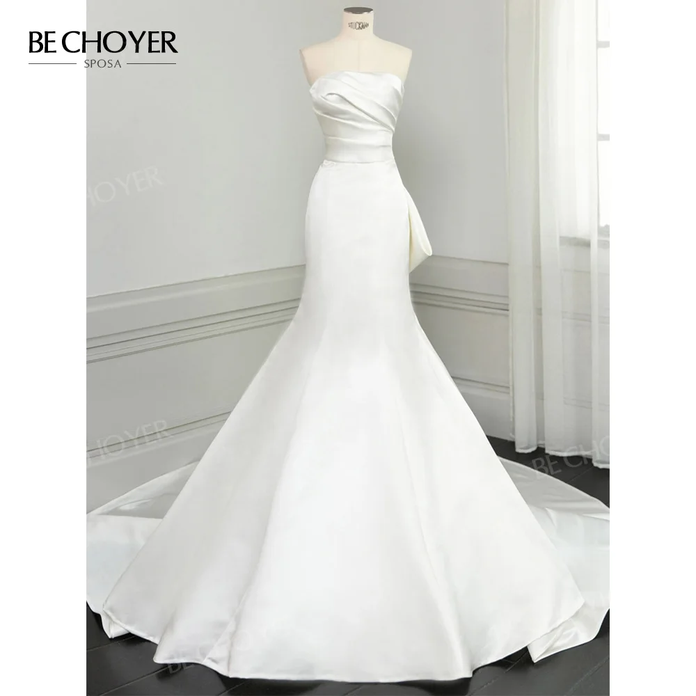 Женское атласное свадебное платье, платье с бантом и открытой спиной, со шлейфом в стиле принцессы, модель B402, 2023
Женское атласное свадебное платье, платье с бантом и открытой спиной, со шлейфом в стиле принцессы, модель B402, 2023