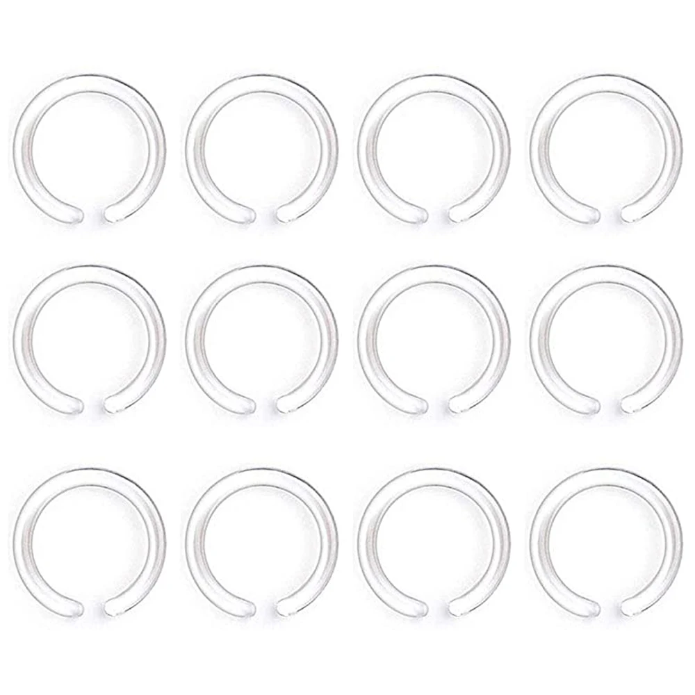 12pcs Clear Nose Studs Small Nose Rings Retainer Surgery Flexible Bone Shaped Nose Stud Screw Plastic Nostril Piercing Retainer
12pcs Clear Nose Studs Small Nose Rings Retainer Surgery Flexible Bone Shaped Nose Stud Screw Plastic Nostril Piercing Retainer