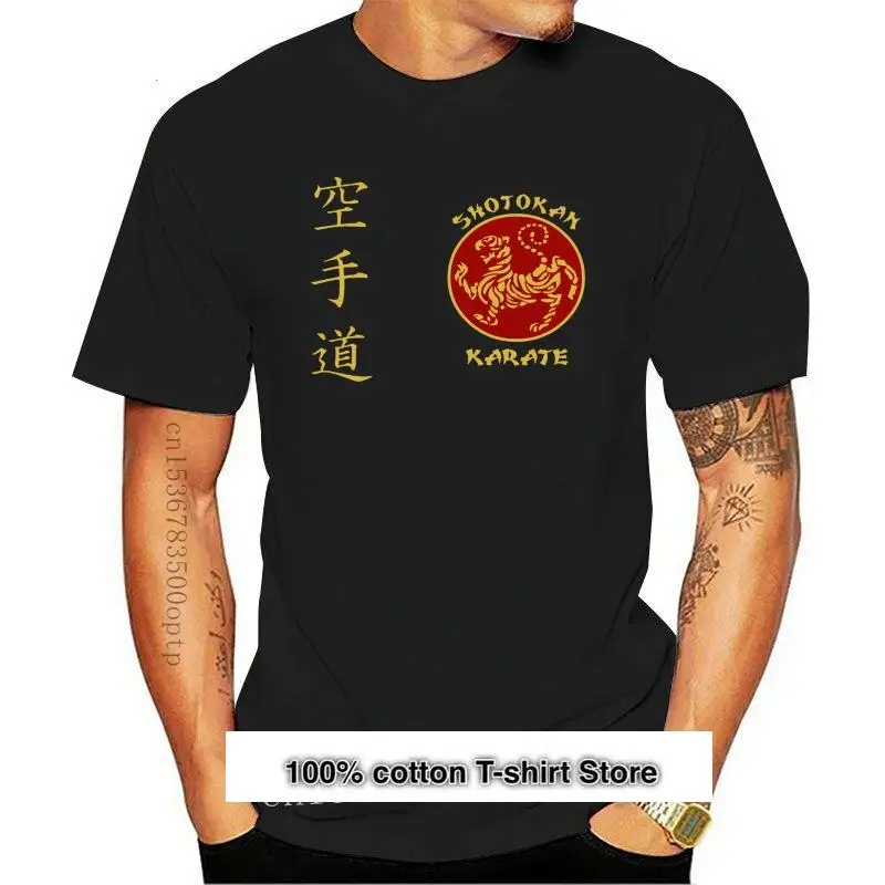 Camiseta de manga corta para hombre, camisa negra de artes marciales SHOTOKAN, kárate, MMA, divertida, informal, 2021
Camiseta de manga corta para hombre, camisa negra de artes marciales SHOTOKAN, kárate, MMA, divertida, informal, 2021
