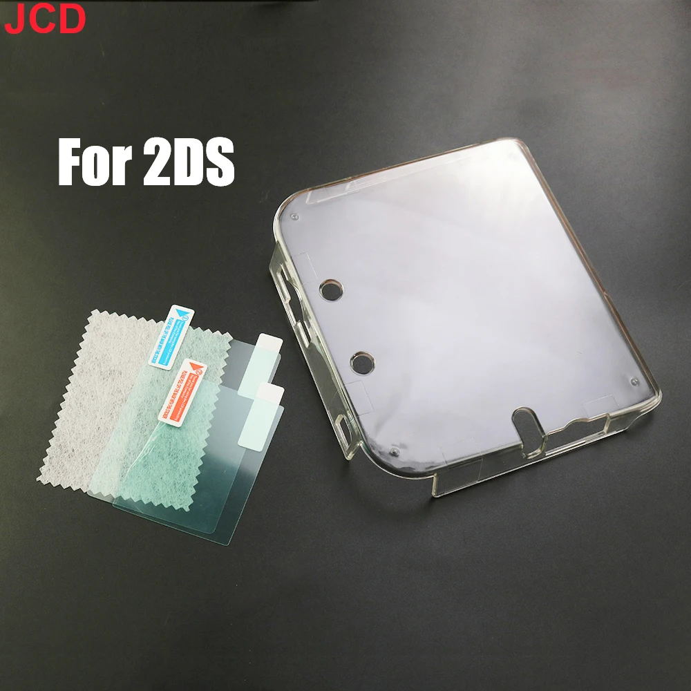 JCD Case Clear Crystal Hard Housing Cover Shell For 2DS Anti Scratches Transparent Case & Screen Protective Film Stylus
JCD Case Clear Crystal Hard Housing Cover Shell For 2DS Anti Scratches Transparent Case & Screen Protective Film Stylus