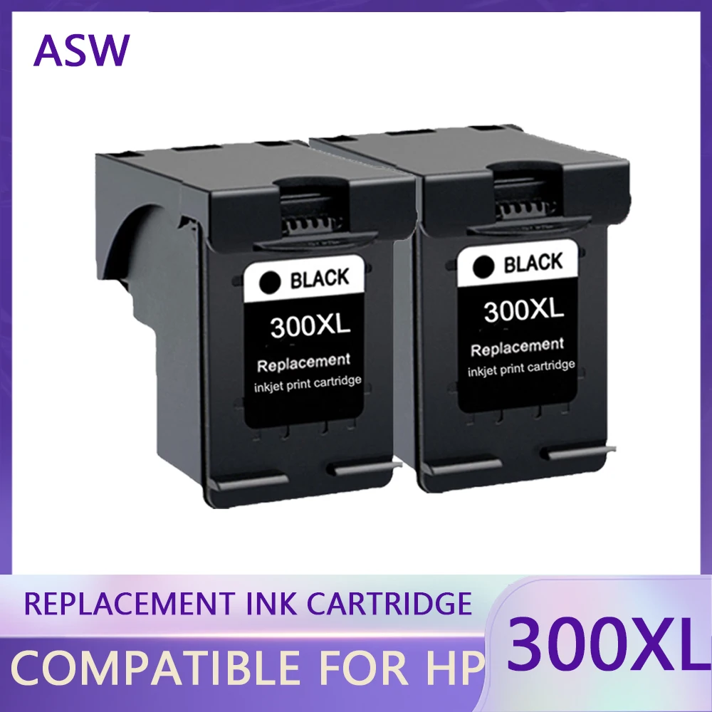 ASW Refill Black 300XL Cartridge Replacement for HP 300 XL For HP300 Ink Cartridge Deskjet D1660 D2560 D2660 D5560 F2420 F2480
ASW Refill Black 300XL Cartridge Replacement for HP 300 XL For HP300 Ink Cartridge Deskjet D1660 D2560 D2660 D5560 F2420 F2480