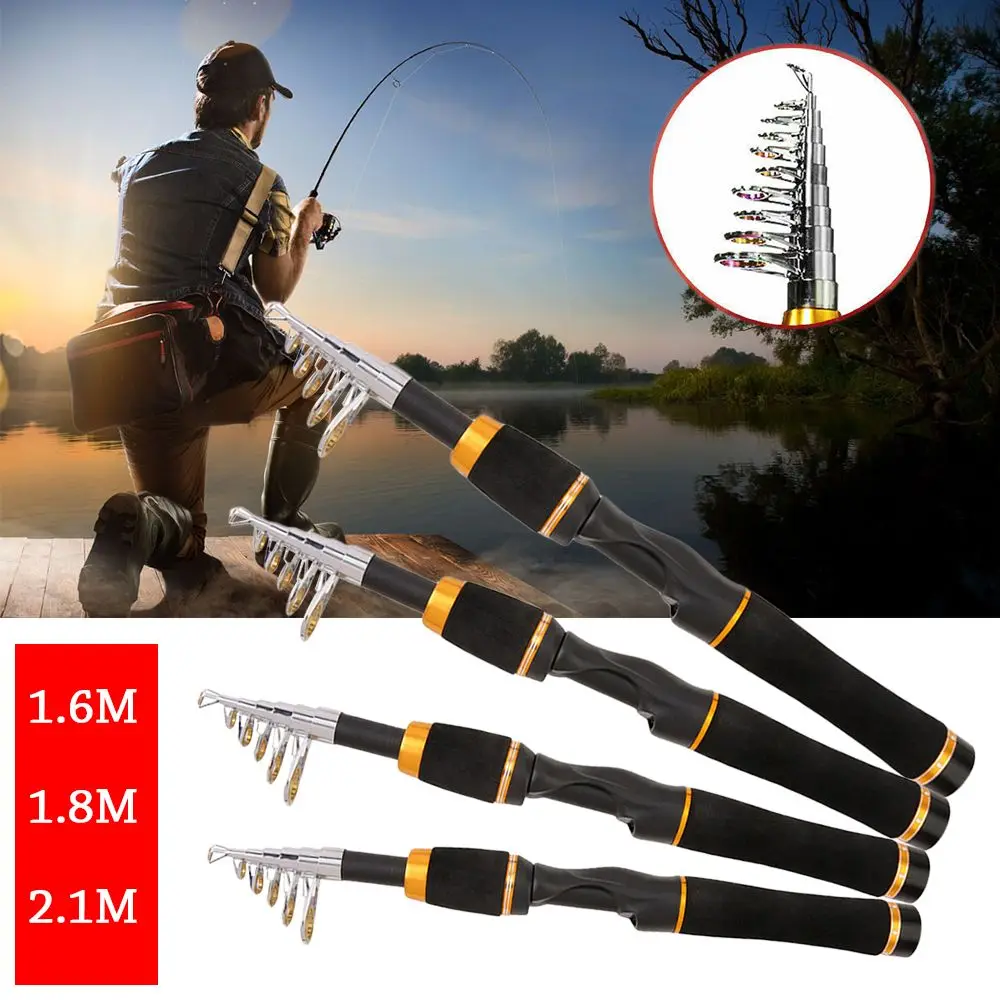 Сверхтвердая портативная Регулируемая ручная удочка для путешествий, телескопическая удочка
Сверхтвердая портативная Регулируемая ручная удочка для путешествий, телескопическая удочка