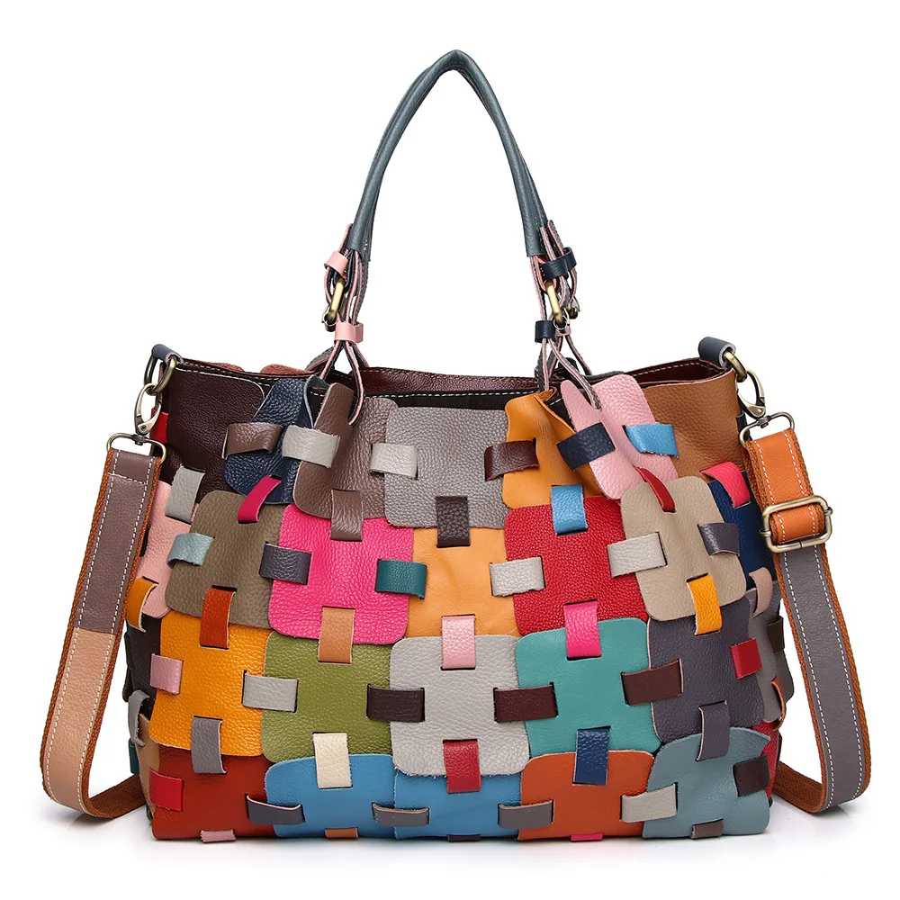 Royal Bagger Handbags for Women Genuine Cow Leather Ladies Fashion Bag Multicolour Hollow Out Tote Bags 1286
Royal Bagger Handbags for Women Genuine Cow Leather Ladies Fashion Bag Multicolour Hollow Out Tote Bags 1286