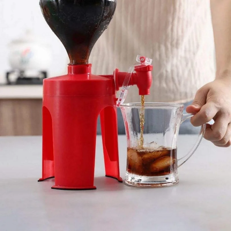 

Water Jug Soda Beverage Dispenser Bottle Coke Upside Down Drinking Water Distributeur De Boisson Switch Gadget Party Home Bar