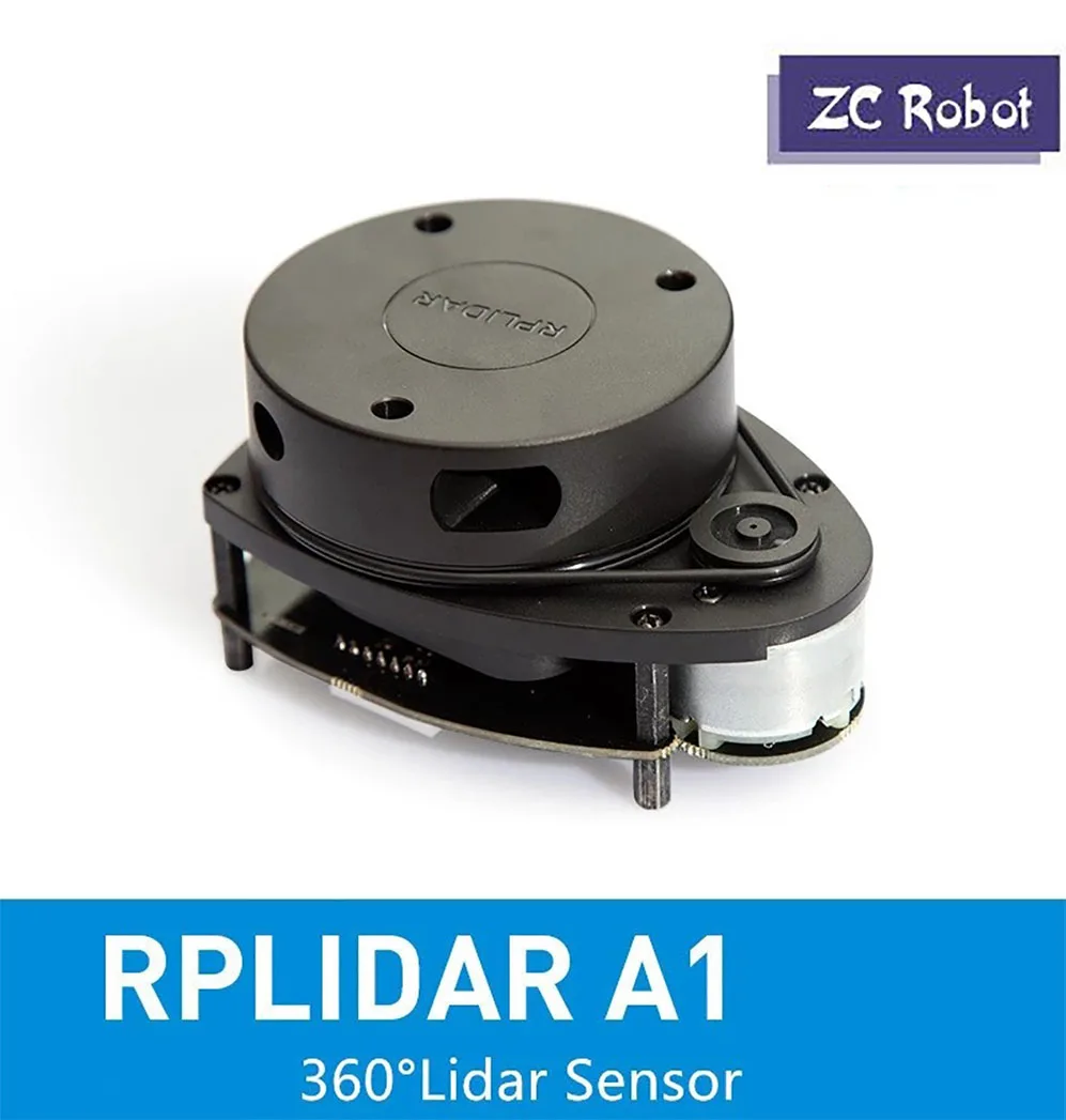 Slamtec RPLIDAR A1M8 2D Lidar Sensor Scanning Radius Scanner for Robot Navigates and Avoids Obstacles360 Degree 12 Meters
Slamtec RPLIDAR A1M8 2D Lidar Sensor Scanning Radius Scanner for Robot Navigates and Avoids Obstacles360 Degree 12 Meters