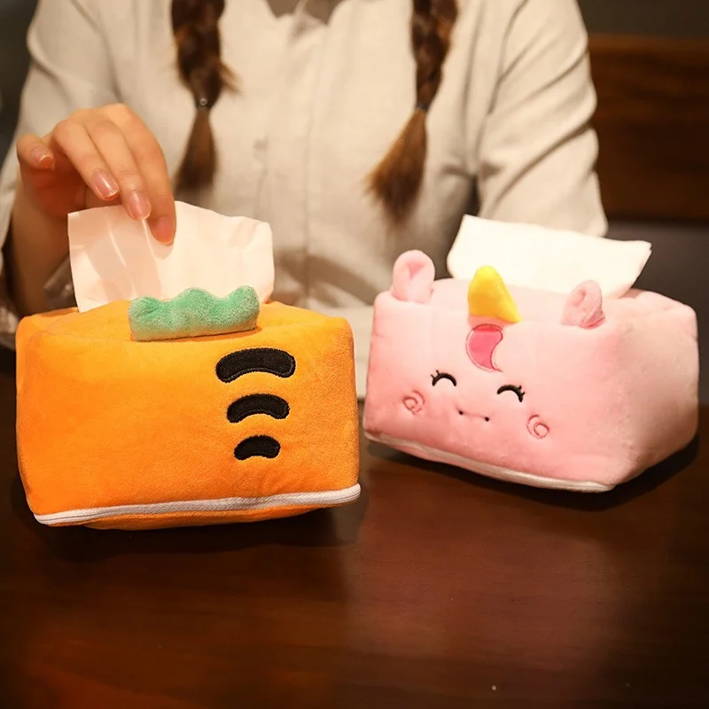 Cartoon Cute Paper Box Living Room Coffee Table Paper Box Desktop Napkin Storage Plush Tissue Box Simple Modern Car Paper Box
Cartoon Cute Paper Box Living Room Coffee Table Paper Box Desktop Napkin Storage Plush Tissue Box Simple Modern Car Paper Box