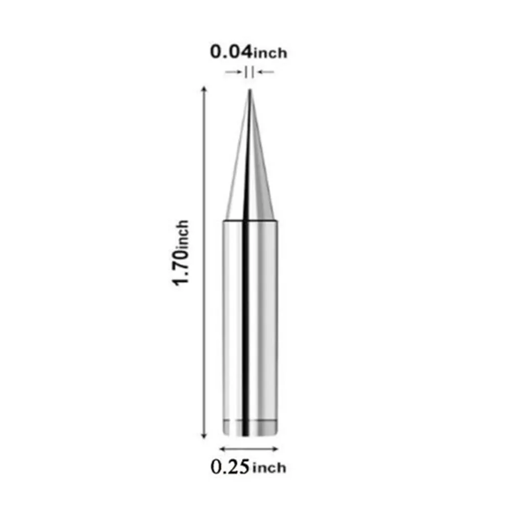 Durable Special Soldering Iron Tip 10pcs/Set 900M-T Accessories For Hakko Replacement Spares Screwdriver Bit Silver
Durable Special Soldering Iron Tip 10pcs/Set 900M-T Accessories For Hakko Replacement Spares Screwdriver Bit Silver