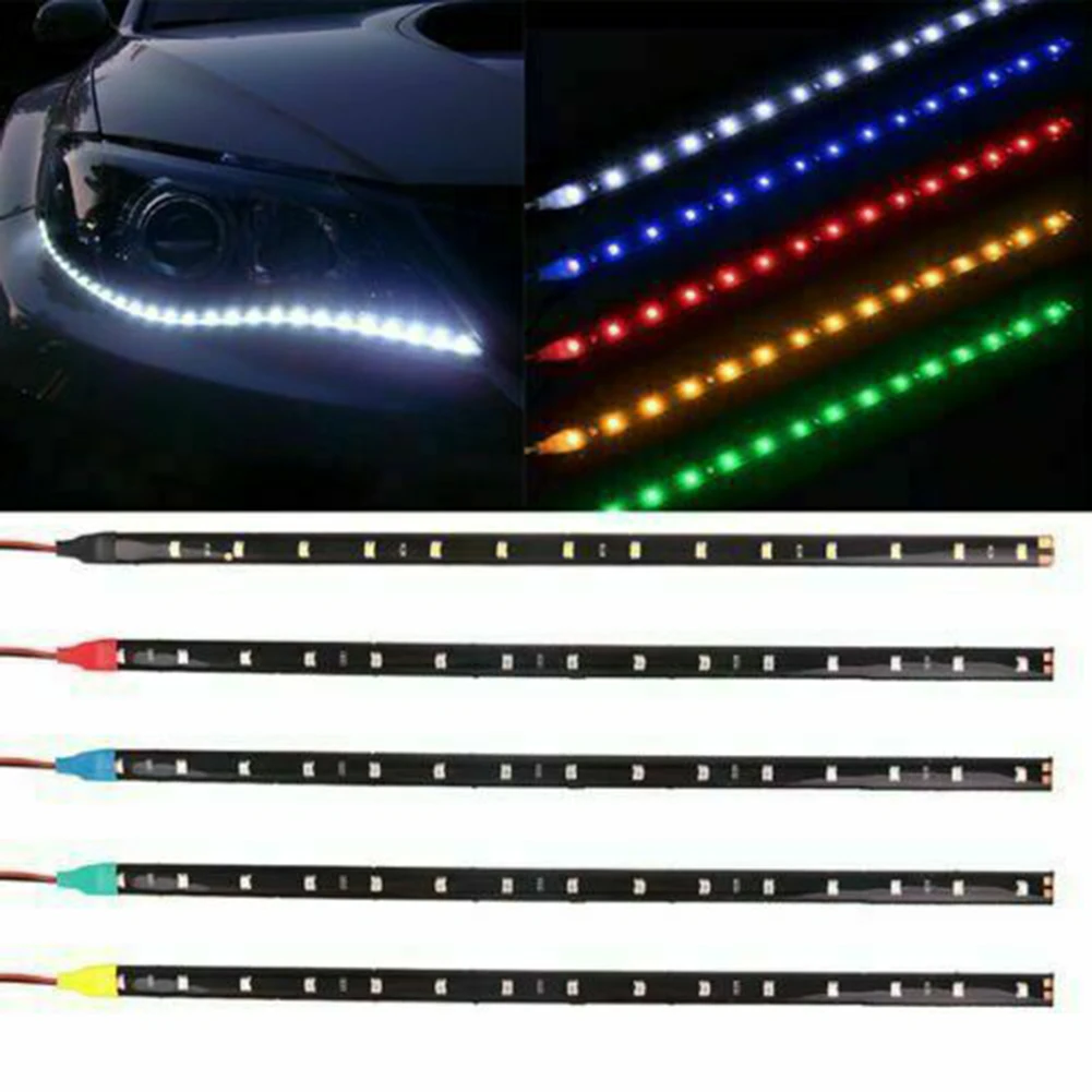 1pcs 30CM LED Car Daytime Running Light Flexible Waterproof Strip Auto Headlights Turn Signal Brake Flow Lights 12V
1pcs 30CM LED Car Daytime Running Light Flexible Waterproof Strip Auto Headlights Turn Signal Brake Flow Lights 12V