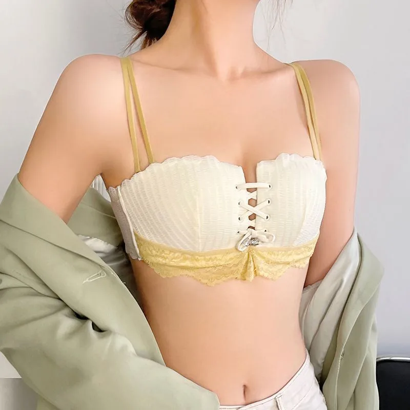 Strapless Lingerie Women Thin Invisible Backless Bras Female Intimates Adjustable Push Up Wireless Bralette With Strap Sexy Bra 
Strapless Lingerie Women Thin Invisible Backless Bras Female Intimates Adjustable Push Up Wireless Bralette With Strap Sexy Bra