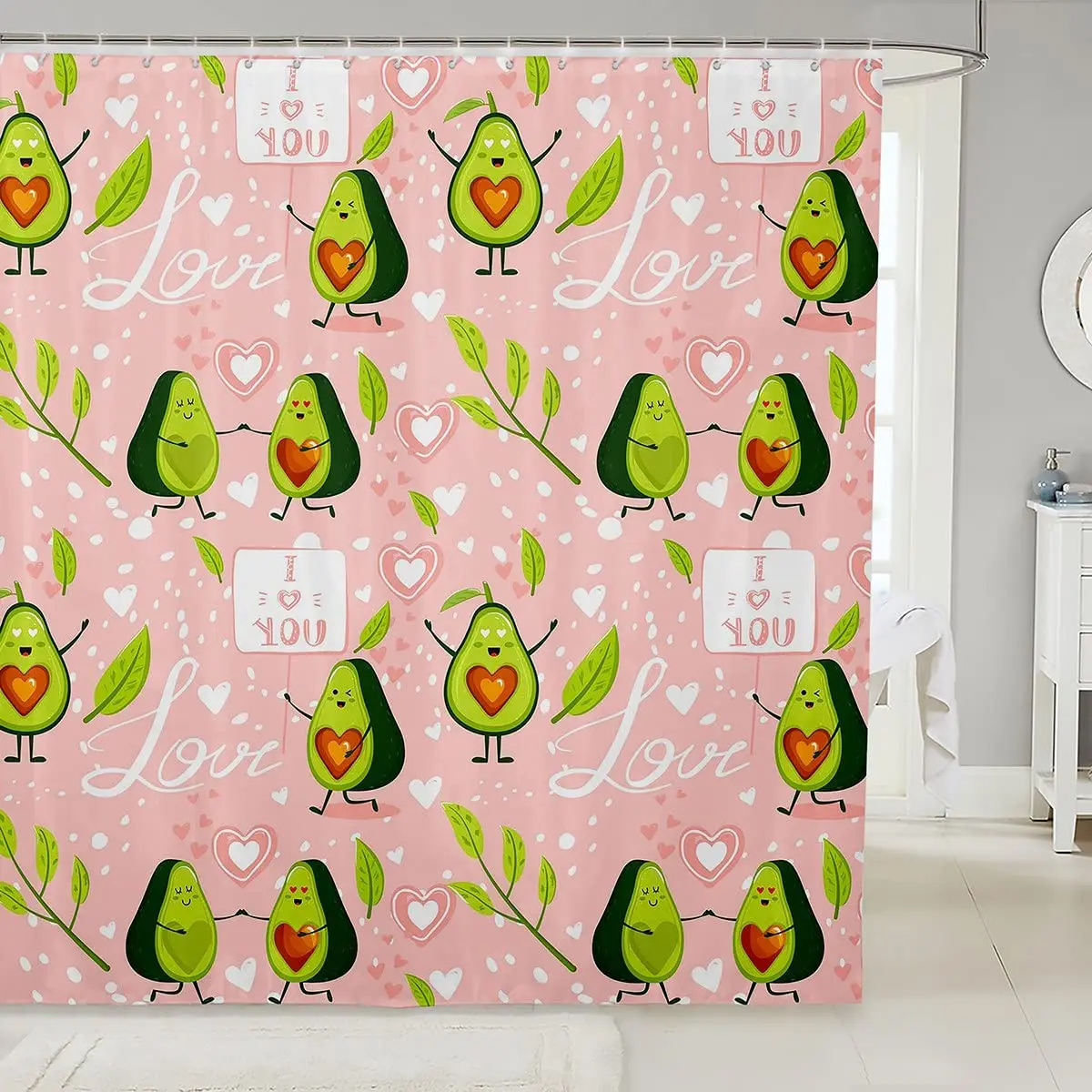 Avocado Shower Curtain Avocado Fabric Bathroom Shower Avocado Bathroom Curtains Fruit Curtains Green,Waterproof Curtains Cute
Avocado Shower Curtain Avocado Fabric Bathroom Shower Avocado Bathroom Curtains Fruit Curtains Green,Waterproof Curtains Cute
