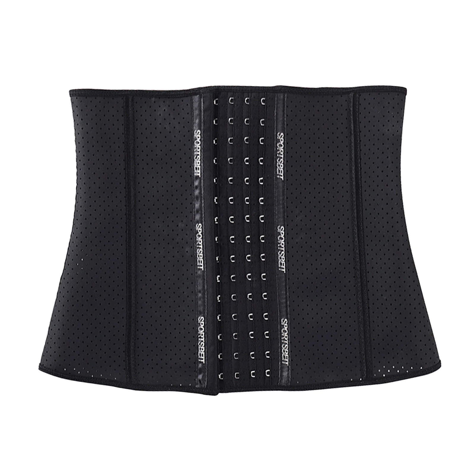 Women 4 Hooks With Steel Bones Back Support Elastic Fitness Corset Cincher Breathable Waist Trainer Belly Body Shaper Postpartum
Women 4 Hooks With Steel Bones Back Support Elastic Fitness Corset Cincher Breathable Waist Trainer Belly Body Shaper Postpartum
