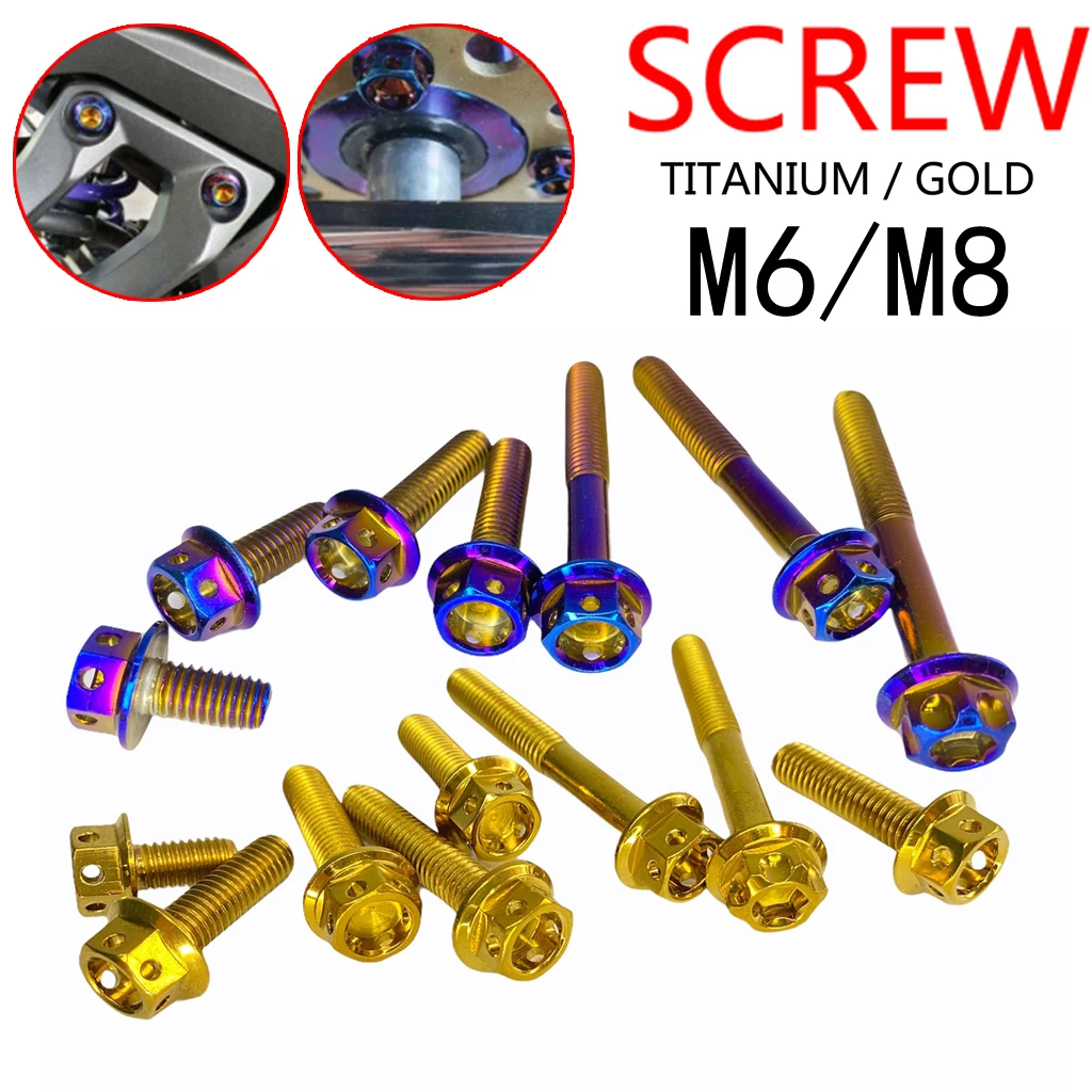 1 PCS motorcycles Universal M6/M8 Titanium Alloy Screw cylinder bolt(gold/iridescent)10/12/15/20/25/30/35/40/45/50/55/60/70mm
1 PCS motorcycles Universal M6/M8 Titanium Alloy Screw cylinder bolt(gold/iridescent)10/12/15/20/25/30/35/40/45/50/55/60/70mm
