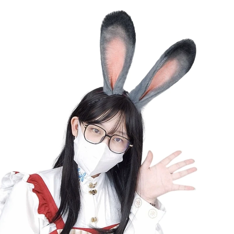 Girls Plush Long Rabbit Ear Hair Bands Headwear Headband Dress Accesorios Women Girl Cosplay Lolita Cosplay Hair Accessories
Girls Plush Long Rabbit Ear Hair Bands Headwear Headband Dress Accesorios Women Girl Cosplay Lolita Cosplay Hair Accessories
