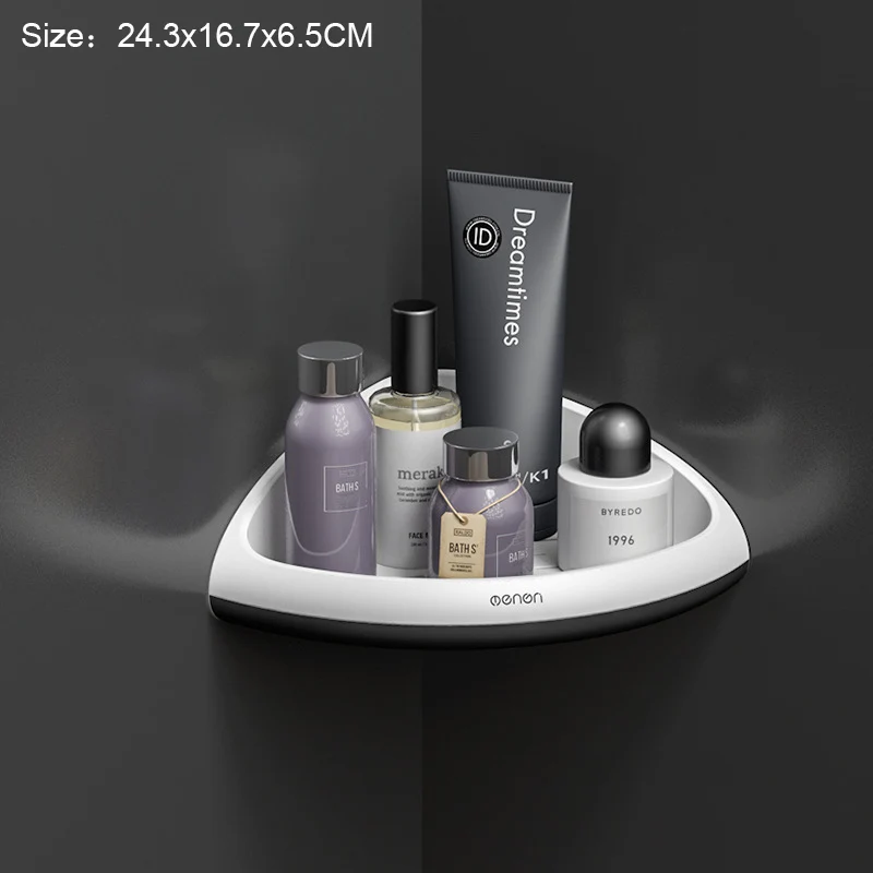 Corner Bathroom Organizer Shelf Shampoo Cosmetic Storage Rack Wall Mounted Kitchen Shelf Household Items Bathroom Accessories
Corner Bathroom Organizer Shelf Shampoo Cosmetic Storage Rack Wall Mounted Kitchen Shelf Household Items Bathroom Accessories