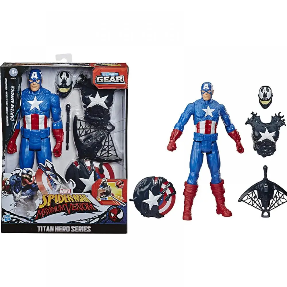 Бренд Hasbro, серия «Титан», «Человек-паук», максимальный Веном, титан, Веном, Капитан Америка, детские подарки
Бренд Hasbro, серия «Титан», «Человек-паук», максимальный Веном, титан, Веном, Капитан Америка, детские подарки