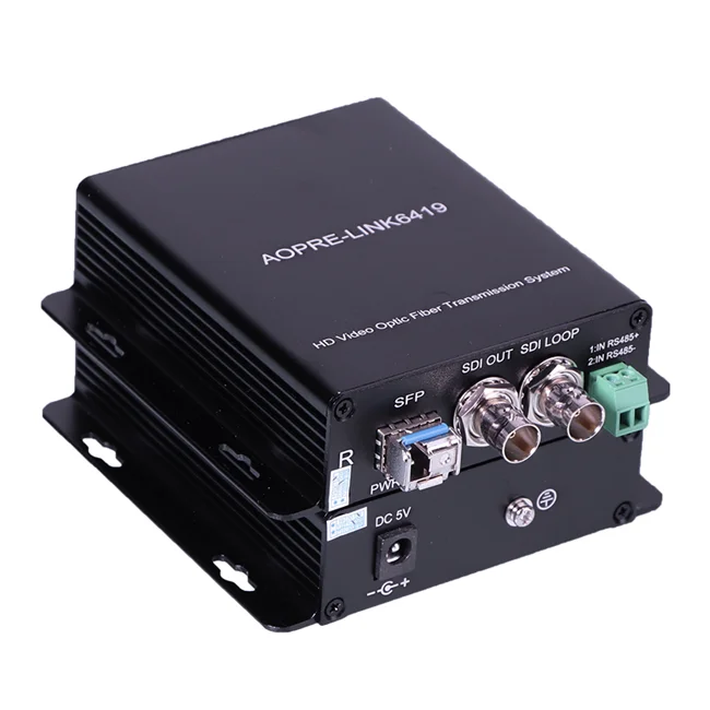20KM SD/HD/3G SDI Optical fiber extender 1080P60Hz Single-mode 1-core SDI to Fiber Converter
20KM SD/HD/3G SDI Optical fiber extender 1080P60Hz Single-mode 1-core SDI to Fiber Converter