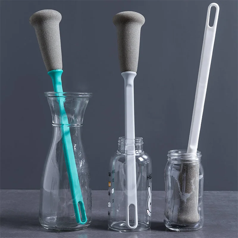 Kitchen cleaning supplies Long handle sponge brush Bottle cleaning brush Baby bottle brush Beers Jugs Cleaner Kitchen tools
Kitchen cleaning supplies Long handle sponge brush Bottle cleaning brush Baby bottle brush Beers Jugs Cleaner Kitchen tools