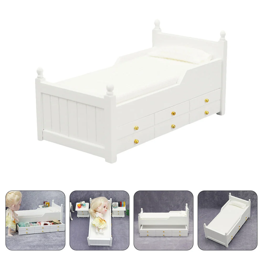 Miniature Dollhouse Bed Furniture Bedroom Model House Mini Accessories Bunk Figurines Doll Wooden Dolls 12 1 Garden Fairy Queen
Miniature Dollhouse Bed Furniture Bedroom Model House Mini Accessories Bunk Figurines Doll Wooden Dolls 12 1 Garden Fairy Queen