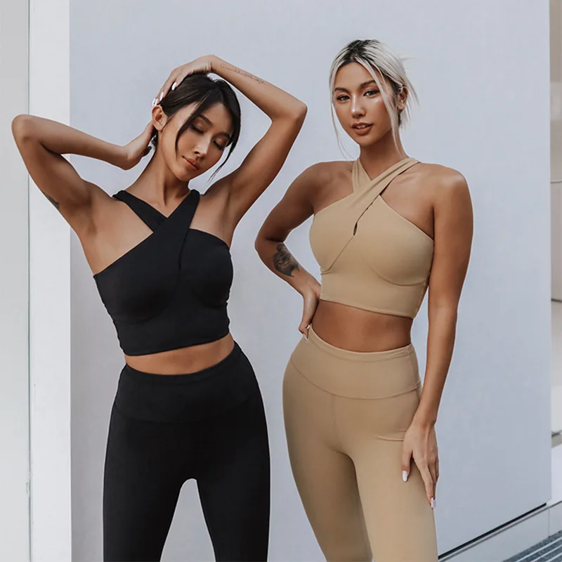 Yoga Vest Bra Shock-Resistant Tummy Tightening Back Strengthening Cross Sling Training Fitness Underwear Top Or Pants
Yoga Vest Bra Shock-Resistant Tummy Tightening Back Strengthening Cross Sling Training Fitness Underwear Top Or Pants