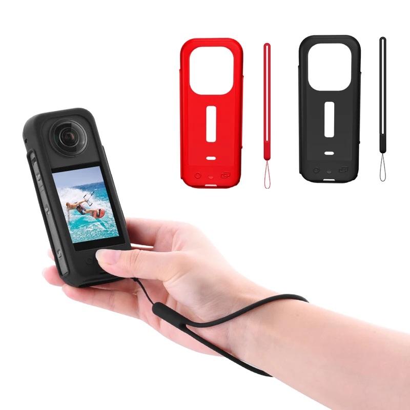 Silicone Protective Cover Suitable For Insta360 X3 Anti-Scratch Anti-Scratch Silicone Case Protection sleeve Camera Accessories
Silicone Protective Cover Suitable For Insta360 X3 Anti-Scratch Anti-Scratch Silicone Case Protection sleeve Camera Accessories