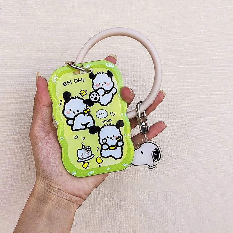 Sanrio Cinnamoroll Card Cover Pochacco Kawaii Campus Girls Student Anti-Loss Lanyard Bus Cards Sleeve Keychain Pendant Toy Gifts
Sanrio Cinnamoroll Card Cover Pochacco Kawaii Campus Girls Student Anti-Loss Lanyard Bus Cards Sleeve Keychain Pendant Toy Gifts