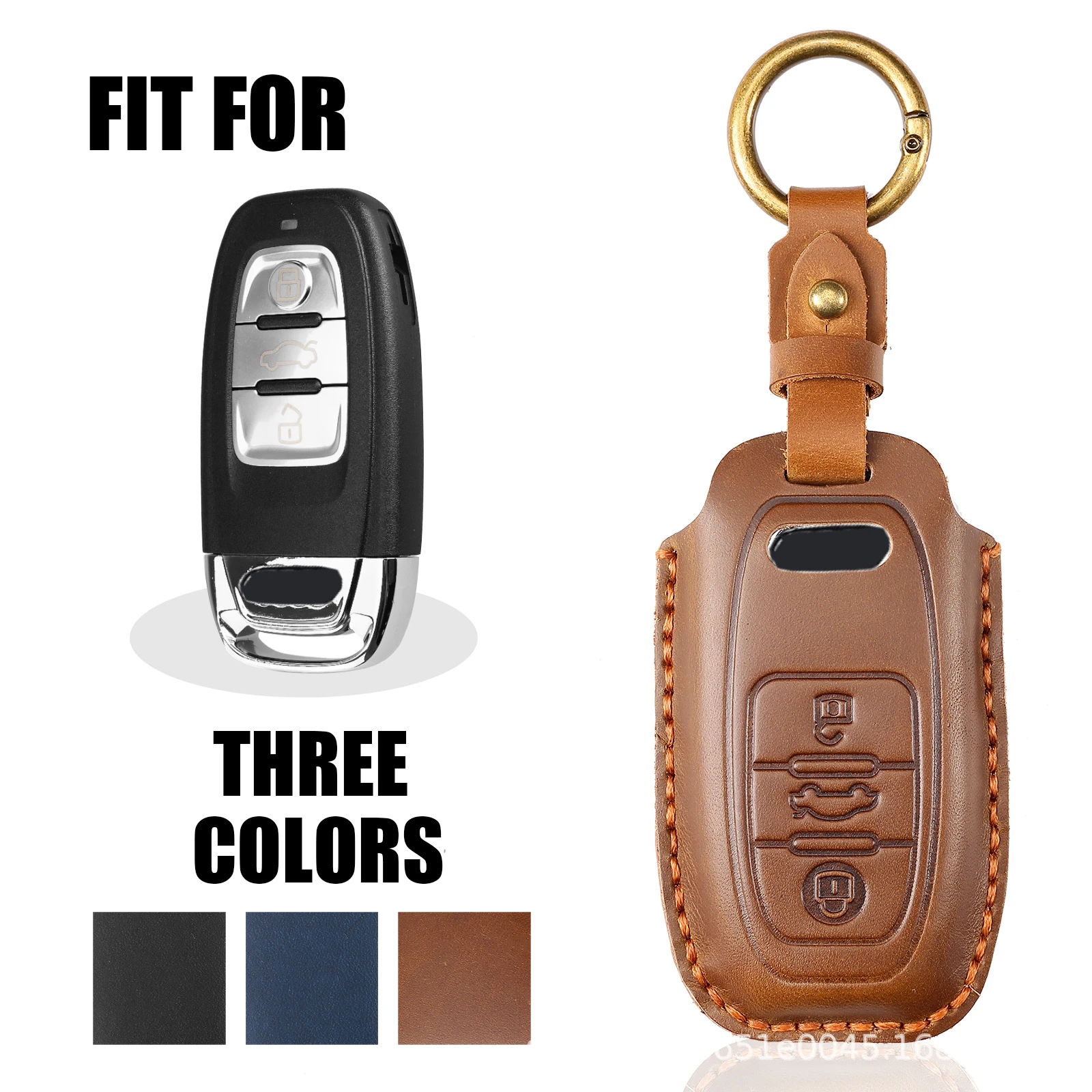Leather Car Key Case Cover Shell For Audi A1 A3 A4 A5 A6 A7 A8 Q3 Q5 Q7 S4 S5 S6 S7 S8 R8 TT Holder Protector Fob Accessories
Leather Car Key Case Cover Shell For Audi A1 A3 A4 A5 A6 A7 A8 Q3 Q5 Q7 S4 S5 S6 S7 S8 R8 TT Holder Protector Fob Accessories