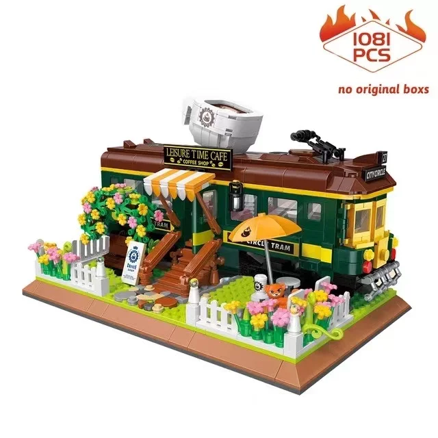 Мини-конструктор креативный Moc поезд, кофейный дом, искусственный уличный вид, модульная модель дома, строительные блоки, детские игрушки, п...
Мини-конструктор креативный Moc поезд, кофейный дом, искусственный уличный вид, модульная модель дома, строительные блоки, детские игрушки, п...