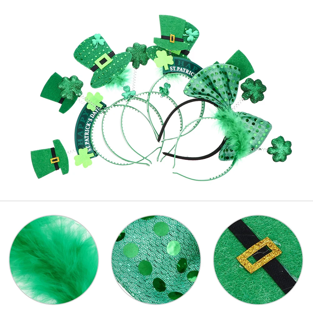 12 Pcs Durable St. Patrick's Day Headdresses Festival Party Headdresses Costume Decors
12 Pcs Durable St. Patrick's Day Headdresses Festival Party Headdresses Costume Decors
