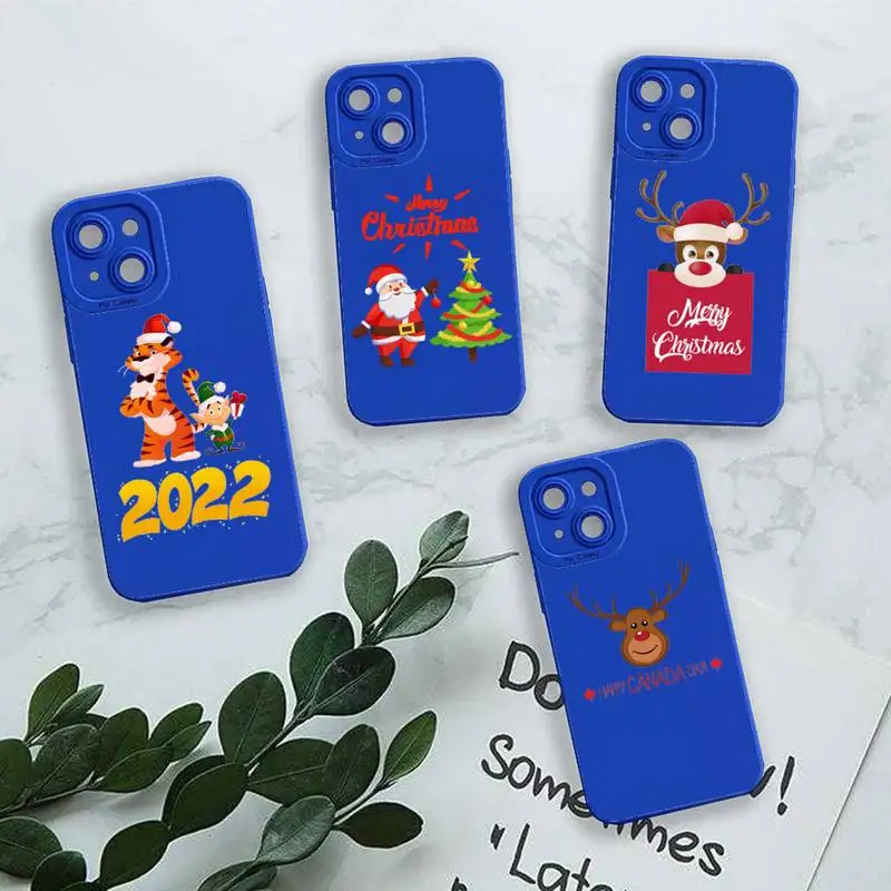 Merry Christmas New Year Phone Case For iPhone 13 12 11 Pro MAX Mini X XS XR 7 8 Plus Camera Lens Liquid Silicone Klein Blue
Merry Christmas New Year Phone Case For iPhone 13 12 11 Pro MAX Mini X XS XR 7 8 Plus Camera Lens Liquid Silicone Klein Blue
