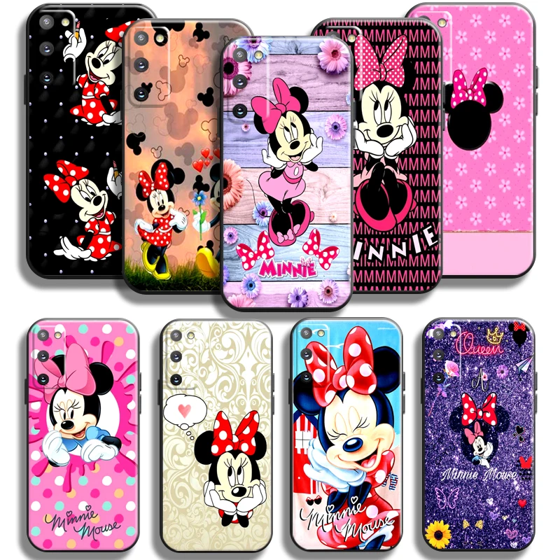 Cute Minnie Mouse Phone Case For Samsung Galaxy S22 S21 S20 Plus Ultra 5G Case For Samsung S21 S20 FE Back Carcasa Black TPU
Cute Minnie Mouse Phone Case For Samsung Galaxy S22 S21 S20 Plus Ultra 5G Case For Samsung S21 S20 FE Back Carcasa Black TPU