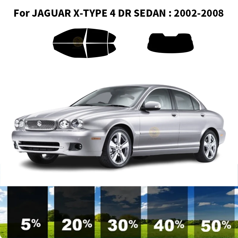 Precut nanoceramics car UV Window Tint Kit Automotive Window Film For JAGUAR X-TYPE 4 DR SEDAN 2002-2008
Precut nanoceramics car UV Window Tint Kit Automotive Window Film For JAGUAR X-TYPE 4 DR SEDAN 2002-2008