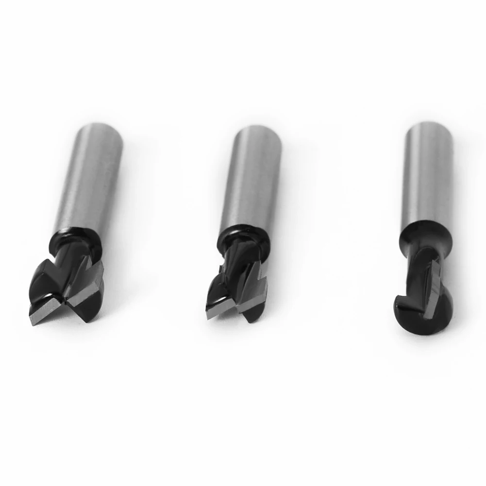 3pcs 8mm Shank T-Slot Cutter Router Bit Set Hex Bolt Key Hole Bit Milling Cutter For Plywood Wood Slotting Hook Opening
3pcs 8mm Shank T-Slot Cutter Router Bit Set Hex Bolt Key Hole Bit Milling Cutter For Plywood Wood Slotting Hook Opening