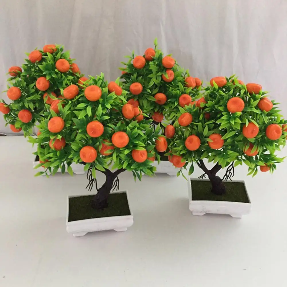Artificial Bonsai Lightweight Artificial Orange Tree Plastic Home Decoration Orange Artificial Potted Bonsai Plant
Artificial Bonsai Lightweight Artificial Orange Tree Plastic Home Decoration Orange Artificial Potted Bonsai Plant