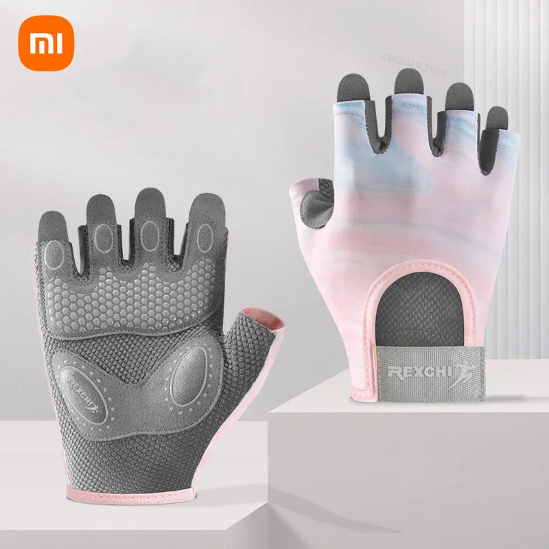 Xiaomi Cycling Gloves Fitness Gloves Gym Weightlifting Yoga Bodybuilding Training Thin Breathable Non-slip Half Finger Gloves
Xiaomi Cycling Gloves Fitness Gloves Gym Weightlifting Yoga Bodybuilding Training Thin Breathable Non-slip Half Finger Gloves