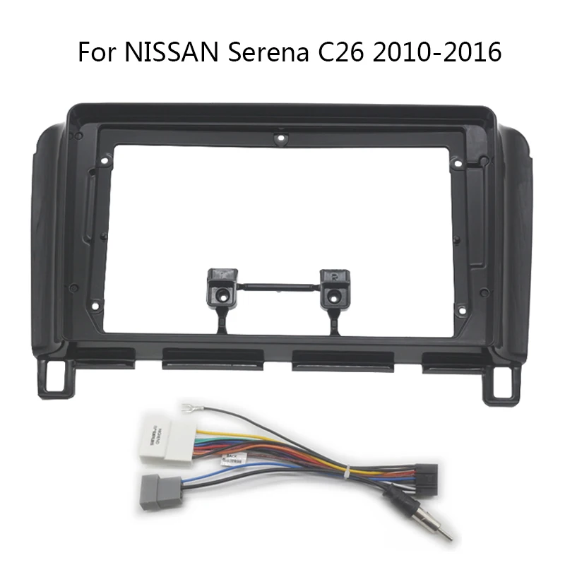 9 Inch Car Radio Fascia For Nissan Serena C26 2010-2016 Video Panel Player Audio Dash 2 Din Frame Dashboard Mount Kit
9 Inch Car Radio Fascia For Nissan Serena C26 2010-2016 Video Panel Player Audio Dash 2 Din Frame Dashboard Mount Kit