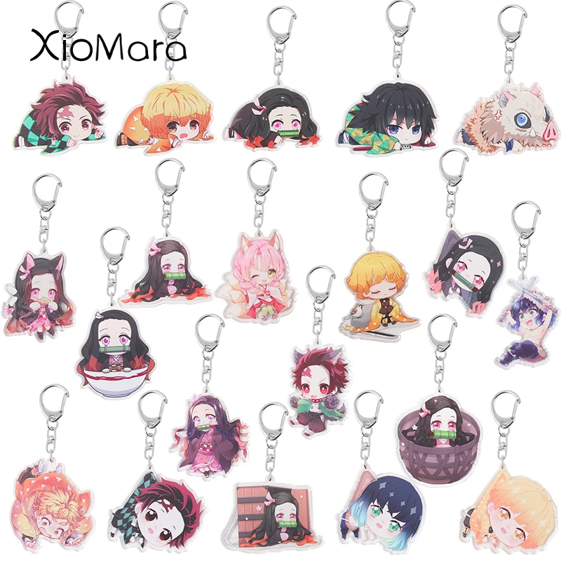 25 Pcs/Demon Slayer Nezuko Acrylic Kawaii Keychain Double-Sided Pendant Figures Key Finder Party Accessories Gift For Anime Fans
25 Pcs/Demon Slayer Nezuko Acrylic Kawaii Keychain Double-Sided Pendant Figures Key Finder Party Accessories Gift For Anime Fans