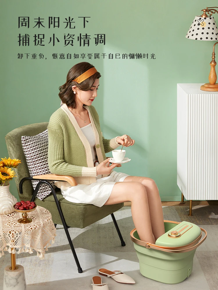 Latest Foldable Foot Bath Barrel Electric Massage Automatic Heating Constant Temperature Foot Bucket Massager Foot Bath Tub
Latest Foldable Foot Bath Barrel Electric Massage Automatic Heating Constant Temperature Foot Bucket Massager Foot Bath Tub