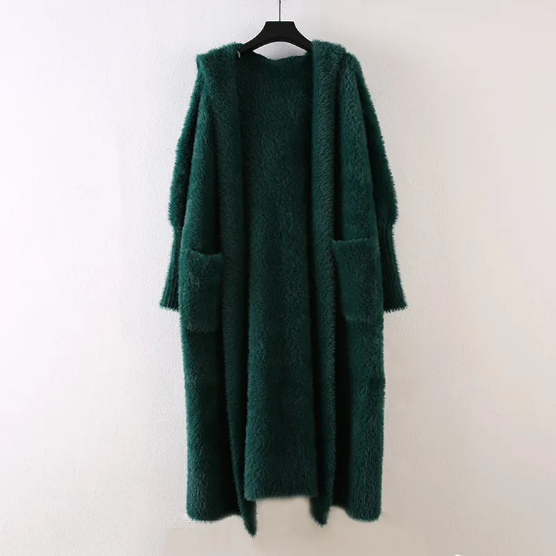 SuperAen Autumn New Knitted Cardigan Sweater Women's Long Loose Temperament Thickened Loose Knitted Coat
SuperAen Autumn New Knitted Cardigan Sweater Women's Long Loose Temperament Thickened Loose Knitted Coat