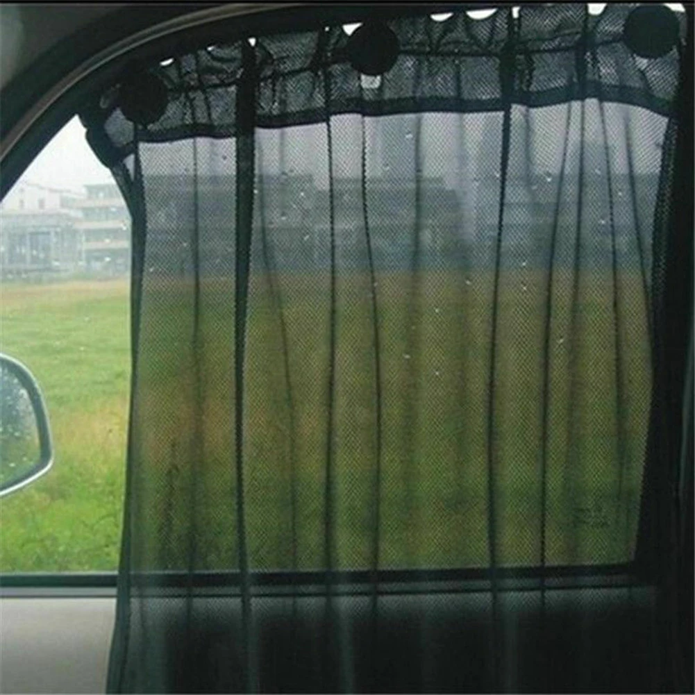 

2pcs 50*75cm Car Sun Blinds Windshield Side Window Sun Visor Curtain Anti UV Sunshades Car Interior Accessories For Most Of Cars