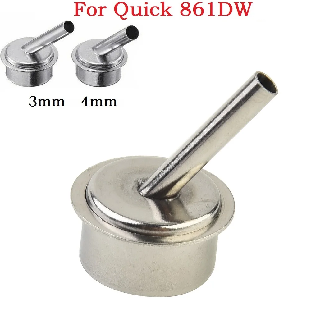 1 PC 45° Angle Welding Nozzle For QUICK 861DW Soldering Station Heat Curved Hot Nozzle Air Rework Station Soldering Tools 3/4mm
1 PC 45° Angle Welding Nozzle For QUICK 861DW Soldering Station Heat Curved Hot Nozzle Air Rework Station Soldering Tools 3/4mm